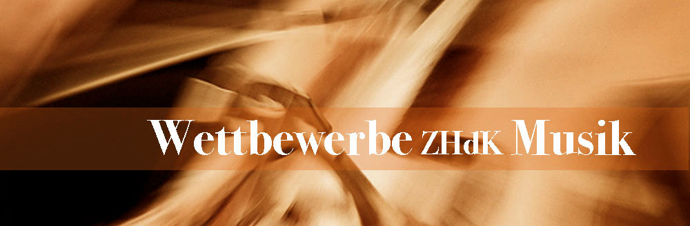 Julia Wawrowska winns First Prize at Wettbewerbe ZHdK Musik